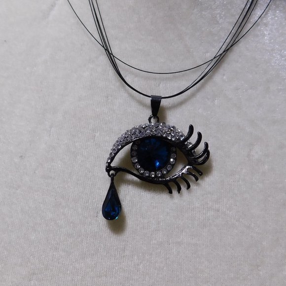 🤑3/$18 Evil Eye Multi-Strand Necklace - Picture 1 of 2